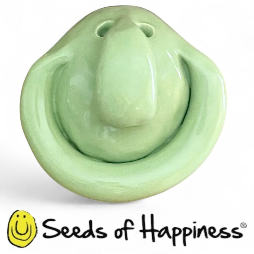 Seeds of Happiness Big Seed Lime Green Eye Glass Holder